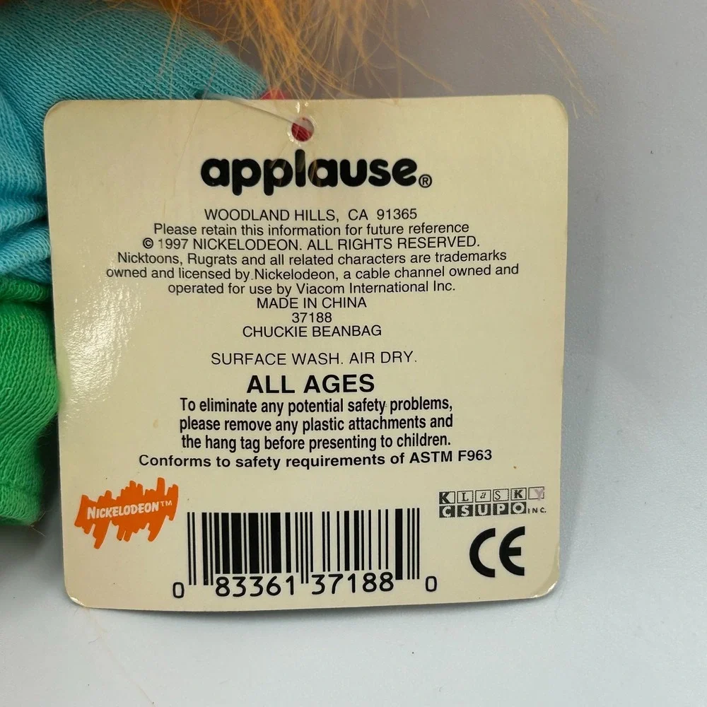 New w/ Tags 1997 Rugrats 7